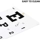 thumbnail image 5 of Eye Chart PECULA Snellen Wall, 22 x 11 cm, prueba de visión 20/20, 5 of 7