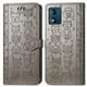 thumbnail image 1 of Funda Cartera FOXDOCK para MOTO E13 , Flip PU con Relieve de Gatos y Perros, Tarjetero y Soporte, 1 of 6