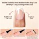 thumbnail image 5 of Uñas postizas Dsixnails 150 uds. Tips de gel cuadrado corto, 5 of 9