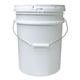 thumbnail image 2 of Cubo de 5 galones apto para uso alimentario, paquete electrónico, suministro, blanco con tapa, 12 un, 2 of 9