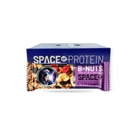 Space Protein - Box 30 Barras B-Nuts 40Gr Mani, Caju, Cranberries, Raspberries - Space