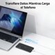 thumbnail image 4 of Cable Micro Usb 2 Metros Largo A Usb 2a Usams Sj608 Blanco, 4 of 5