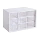 thumbnail image 4 of Mini Organizador De Cajones Transparentes De Gran Capacidad, Caja Organizadora De Cuentas Blanca, 4 of 5