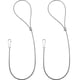 thumbnail image 1 of Cerrojo Para Portón 2 Piezas Acero Inoxidable Cable Ajustable, 1 of 4