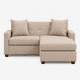 thumbnail image 2 of Sofá L Intercambiable 2 Cuerpos New Sevilla Tela Beige, 2 of 6