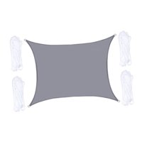 Magideal - Toldo, Toldo Para Terraza, Protección Solar Al Aire Libre, Tela De Protección Solar Para Mochileros, Instalaciones Al Aire Libre, Actividades, Patio D Gris