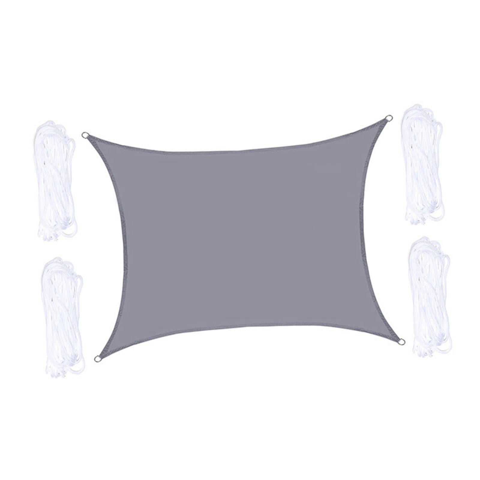 Magideal - Toldo, Toldo Para Terraza, Protección Solar Al Aire Libre, Tela De Protección Solar Para Mochileros, Instalaciones Al Aire Libre, Actividades, Patio D Gris