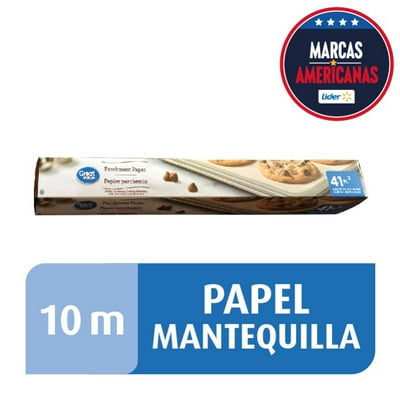 Papel Mantequilla Con Sierra De Corte 10 Metros 1 Un Great Value