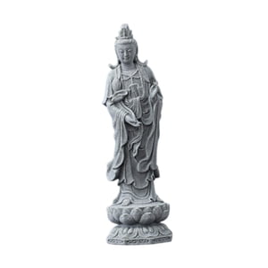 Bothyi - Estatua De Guan Yin, Adorno De Regalo, Figurita De Kuanyin Para Escritorio, Sala De Estar Y Armario.