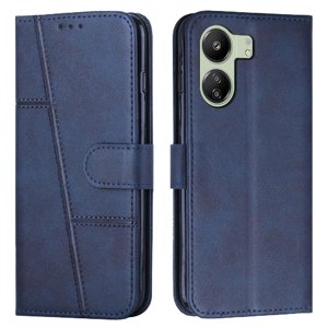 Foxdock - Funda Flip Para Xiaomi Redmi 13C – Carcasa Delgada Y Resistente A Impactos Con Soporte Para Uso Diario Y Profesional