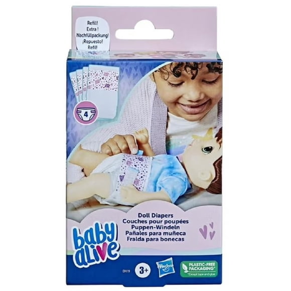 Pañales para Baby Alive BA Doll