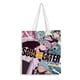 thumbnail image 1 of Soul Eater Bolso de tela con estampado de lienzo para mujer, bolsa de compras reutilizable y estética, con cremallera interior, regalo para mujer,38*45cm., 1 of 6