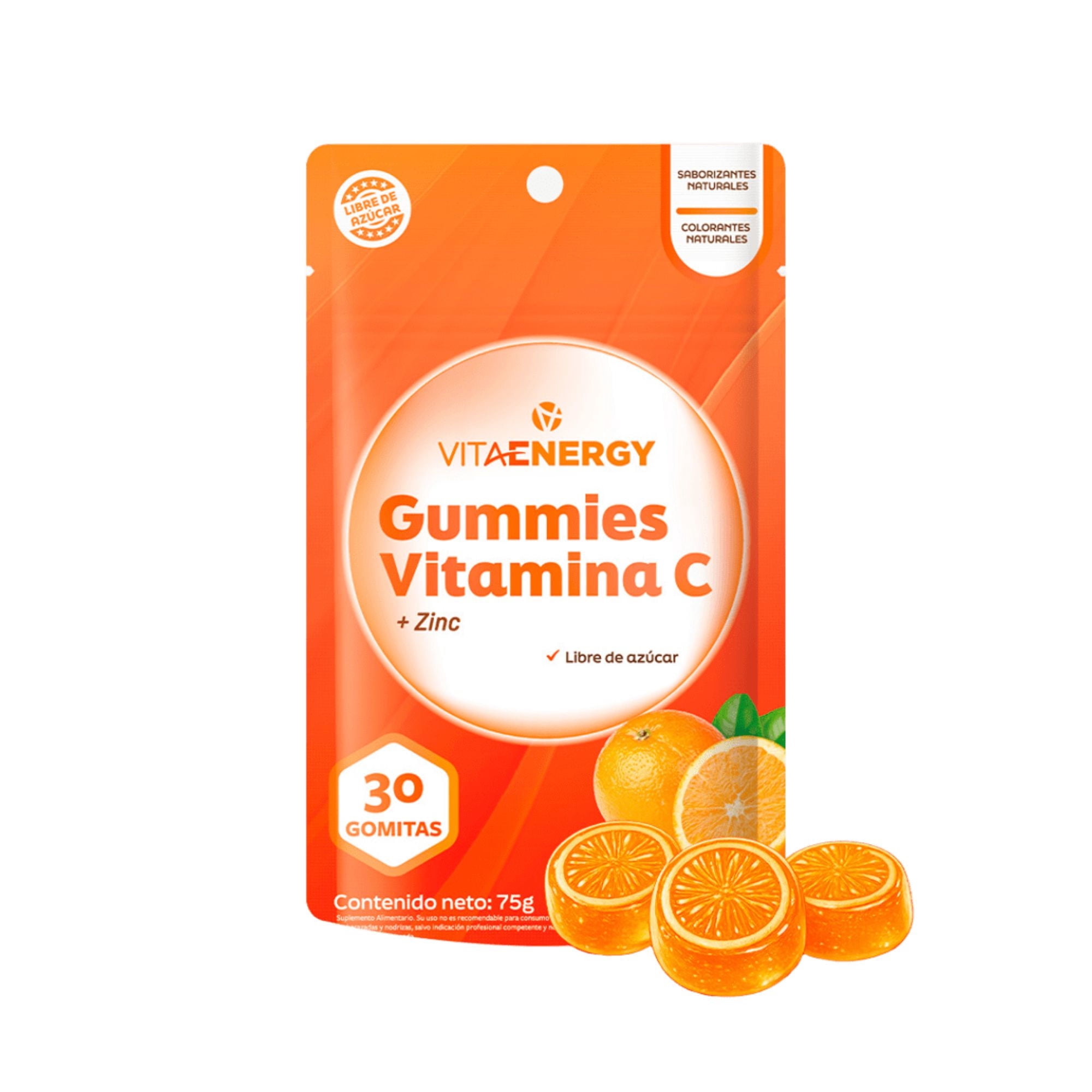 Gomitas Vitamina C + Zinc 30 Un Vitaenergy