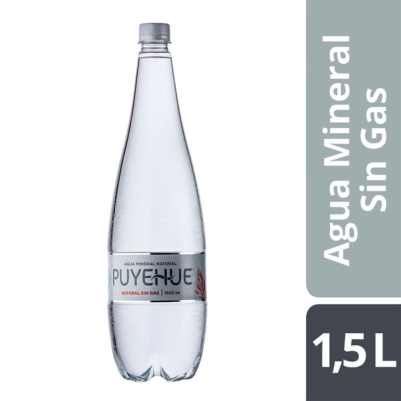 Agua Mineral Sin Gas Botella 1,5 L Puyehue