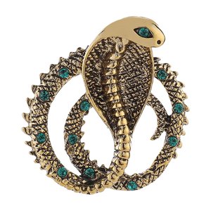 Ioensy - Cobra Broche Accesorios De Joyería De Moda Para Abrigo Ceremonia De Regalo Del Día Del Padre