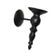 thumbnail image 1 of Candelabro De Pared Candelabro De Vela De Té Candelabro Para Chimenea Dormitorio Porche Negro, 1 of 5