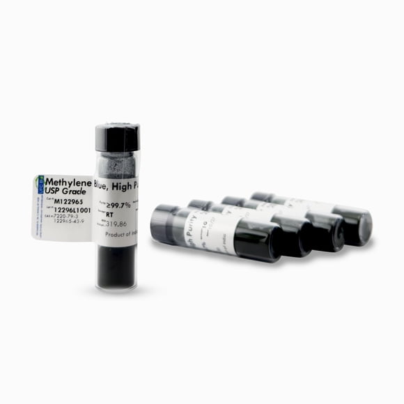 Polvo de azul de metileno UFC Bio grado USP/farmacéutico 99% 5 g
