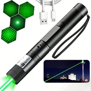 Genérica - Puntero Láser Verde De Alta Potencia Y Largo Alcance