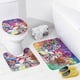 thumbnail image 4 of Juego de Cortina de Ducha y Alfombras Desmarcar Rainbow Rangers 4 Piezas, 4 of 6