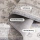 thumbnail image 3 of Alfombra Marsail 183x274cm Suave Antideslizante Vintage, 3 of 6