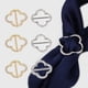 thumbnail image 1 of Pack 6un - Prendedor Broche Pasa Pañuelos Flor Con Strass, 1 of 7