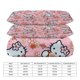 thumbnail image 4 of Hello Kitty Duvet Cover Set 3 Piece Bedding Set Double Sided Printing Decorative Comforter Cover Set, 4 of 5