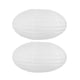 thumbnail image 4 of Linternas De Papel De 2 Piezas, Pantalla De Farol De Vacaciones Para Fiesta, Festival, Boda, 40cm X 20cm, 4 of 5