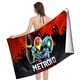 thumbnail image 4 of Metroid Dread Toalla de playa de secado rápido con diseño temático, regalo para mujeres y niñas, ideal para cumpleaños, fans, amantes de la música, uso en la playa o al aire libre, 78 × 180 cm, 4 of 6