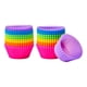 thumbnail image 1 of Moldes de silicona reutilizables para hornear muffins (paquete de 24), multicolor, 1 of 5