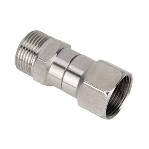 Ioensy - Adaptador De Manguera Para Hidrolavadora De 3/8 Pulgadas Npt De Acero Inoxidable Adaptador Giratorio M22 M22 De 15 Mm