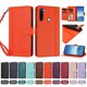 thumbnail image 4 of Funda Cartera Trébol para Xiaomi Redmi Note 8 4G con Ranuras Tarjetas y Carga Inalámbrica Naranja, 4 of 6