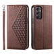 thumbnail image 5 of Funda Flip FOXDOCK para Samsung Galaxy M34 5G , Estilo Billetera con Diseño Rombo, Correa de Mano y Soporte, Uso Diario, 5 of 6