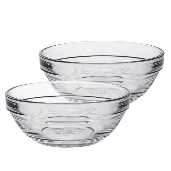 Juego de 6 cuencos apilables Duralex Lys de 9 cm, vidrio, 130 ml
