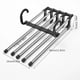 thumbnail image 4 of 1pcc 5 In 1 Stainless Steel Pants Hanger Folding Storage Rack Pants Hanger Kitchen Towel Storage Rack Kitchen Rag Storage Rack Outdoor Kitchen Utensils Home Use Kitchen Stuff Clearance Kitchen Accesso, 4 of 4