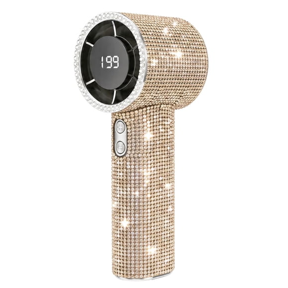 Ventilador portátil Fussybussy Diamond de 199 velocidades recargable por USB