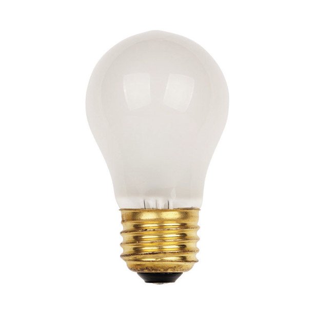 Paquete de 6 bombillas incandescentes Westinghouse A15, 25 W, 120 V, E26, color blanco