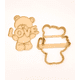 thumbnail image 2 of Cortador de galletas - Osito con la palabra LOVE, 2 of 2