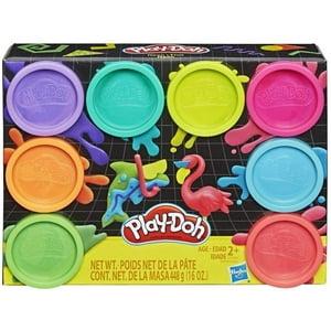 Play Doh - Neon - 8 Pack - Mezcla De Colores - Hasbro