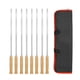 thumbnail image 4 of 8x Brochetas De Metal Para Asar Barbacoa Palitos De Barbacoa Para Asar Pollo Y Gambas, 4 of 5