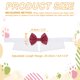 thumbnail image 2 of Uxcell Pajarita para Perro, Pajarita de Esmoquin con Collar Ajustable Collar de Mascota Lindo Pajarita Elegante con Gancho y Bucle (Algodón, S, Burdeos), para Boda de Mascota Bandana Cumpleaños Fiesta, 2 of 7