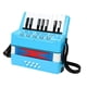 thumbnail image 3 of 17 Teclas 8 Bajo Piano Acordeón Instrumento Musical Para Principiantes Niños Niños Azul Claro, 3 of 5