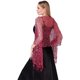 thumbnail image 2 of INSPIRE CHIC Mujeres Chales y Envolturas de Lentejuelas para Vestidos de Noche Bufanda Elegante con Flecos Brillante para Fiesta de Boda Rosa Fucsia 66.9"x19.7", 2 of 6