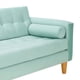 thumbnail image 4 of Sofa Retro 3C Felpa 04 Verde Agua, 4 of 6