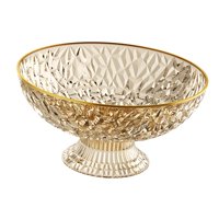 Bothyi - Frutero Redondo Colador De Verduras Cesta Grande Para Encimera Panes Aperitivos Amarillo