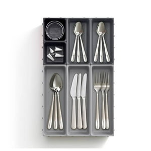 Genérico - Set Organizador Cajones Blox 7 Piezas Gris