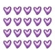 thumbnail image 1 of Imanes para Nevera Uxcell, 22 Piezas Imanes Decorativos de Corazón de Amor, Electrochapado Púrpura, 1 of 6