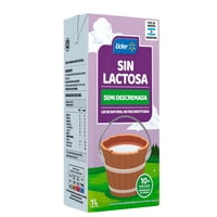 Leche Semidescremada Sin Lactosa 1 L Lider