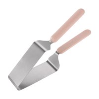 Magideal - De Rebanador De Desierto De Acero Inoxidable, De Pasteles, Herramienta Para Hornear Diy, Ajustable Para Bodas, Cumpleaños, Fiestas