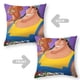 thumbnail image 2 of Las Locuras del Emperador Fundas de almohada de terciopelo con tema, regalos de funda de almohada, decoración para el hogar, cojín de lanzar, regalo de cumpleaños para fans y parejas.61*61cm., 2 of 6