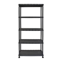 Tactix - Estante - Rack - Repisa Plastica 5 Niveles 171X32X74Cms